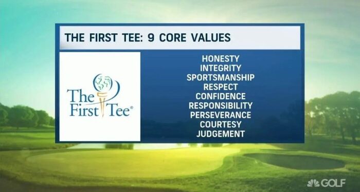 Golf etiquette for juniors. Life lessons in integrity and honesty.